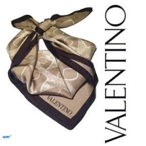 Vintage Valentino silk scarf